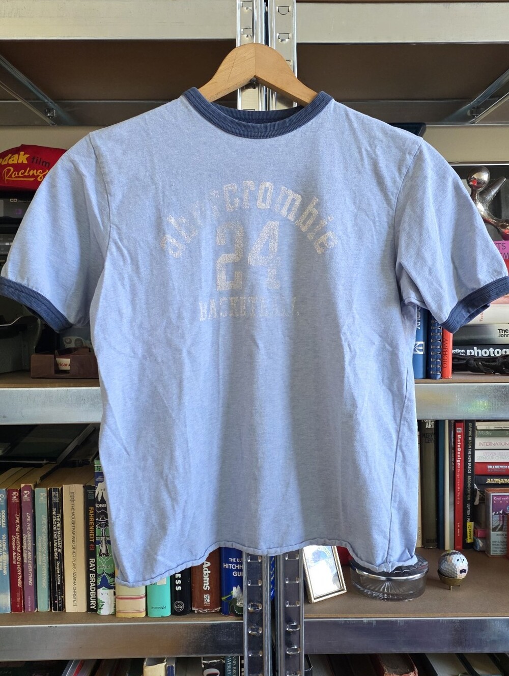 2000s | Youth Abercrombie & Fitch Ringer Tee